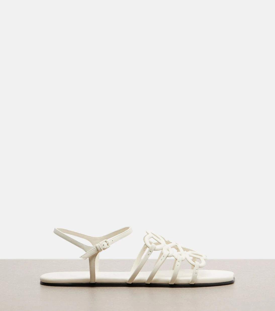 Loewe - Paula's Ibiza Petal Anagram leather sandals
