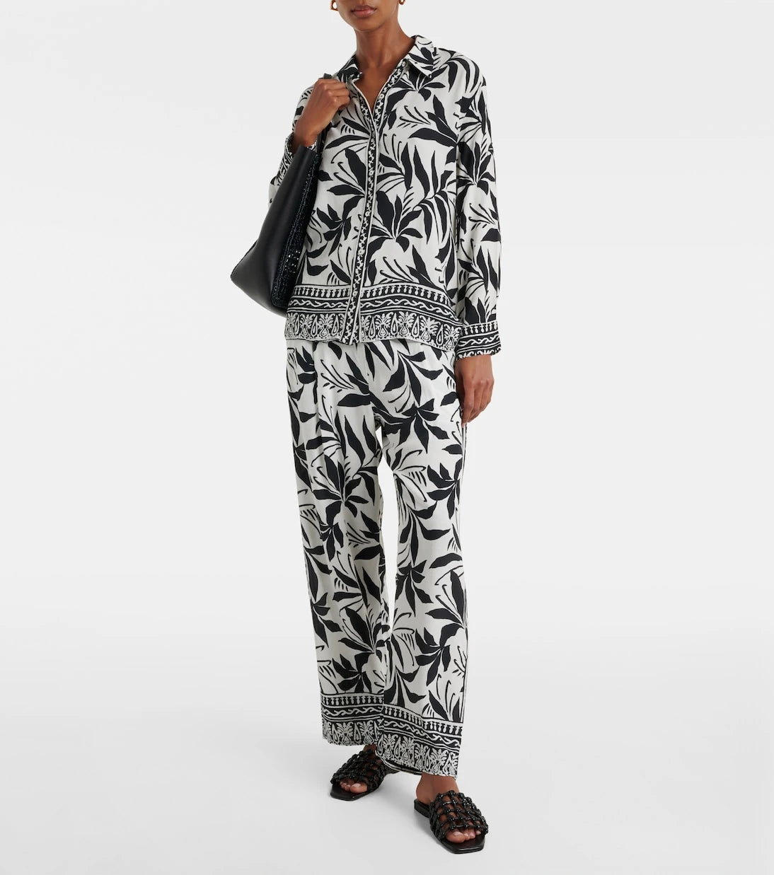 Velvet - Claudia printed palazzo pants