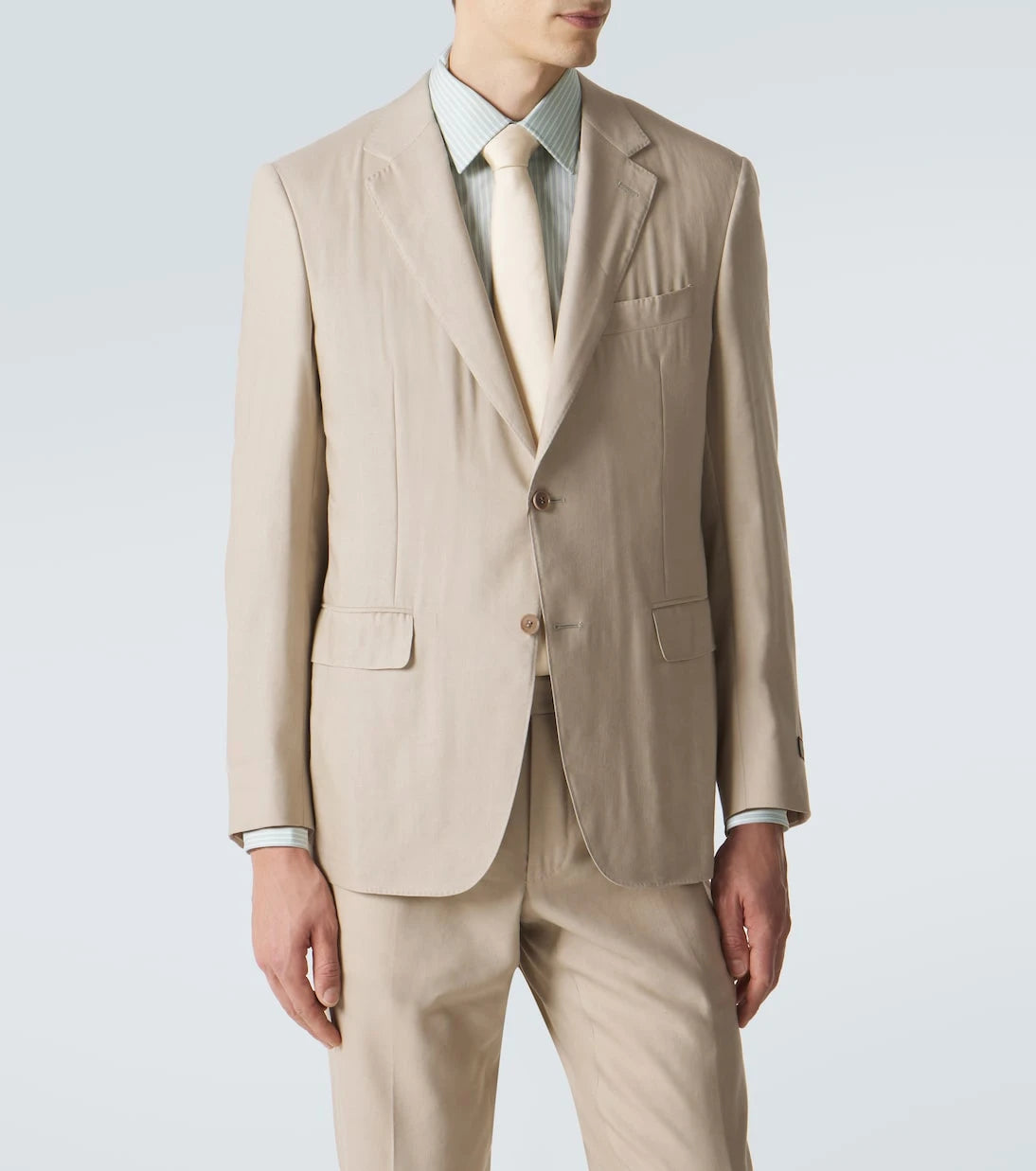 Canali - Linen and wool suit