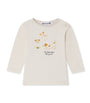 Cotton Dog Print Long-Sleeve T-Shirt (6-18 Months)