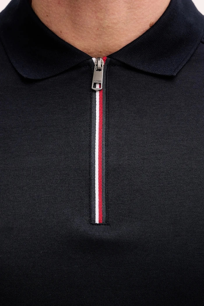 Tommy Hilfiger Yakalı Pamuklu Tişört