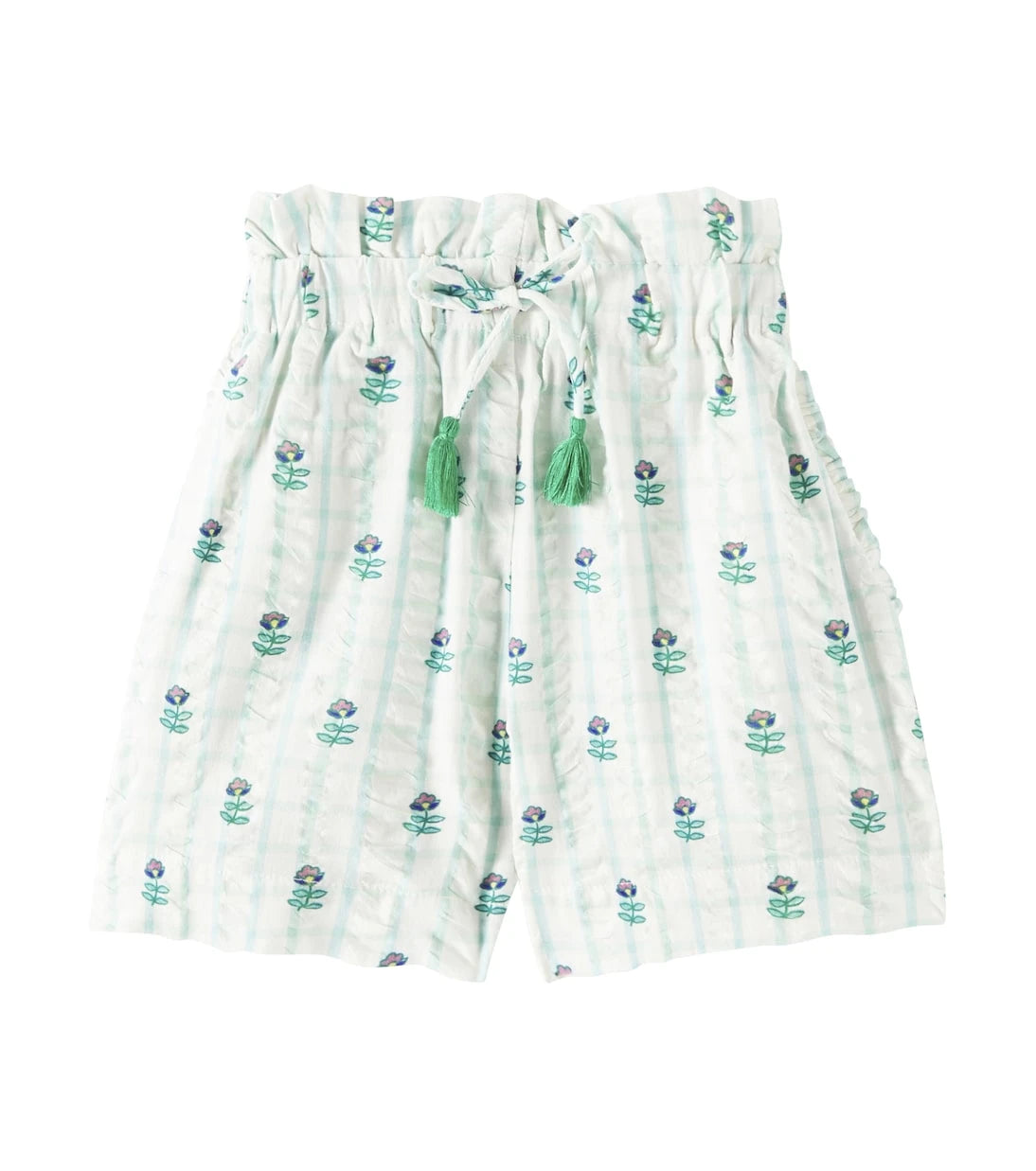 C'era Una Volta - Gaia floral cotton shorts