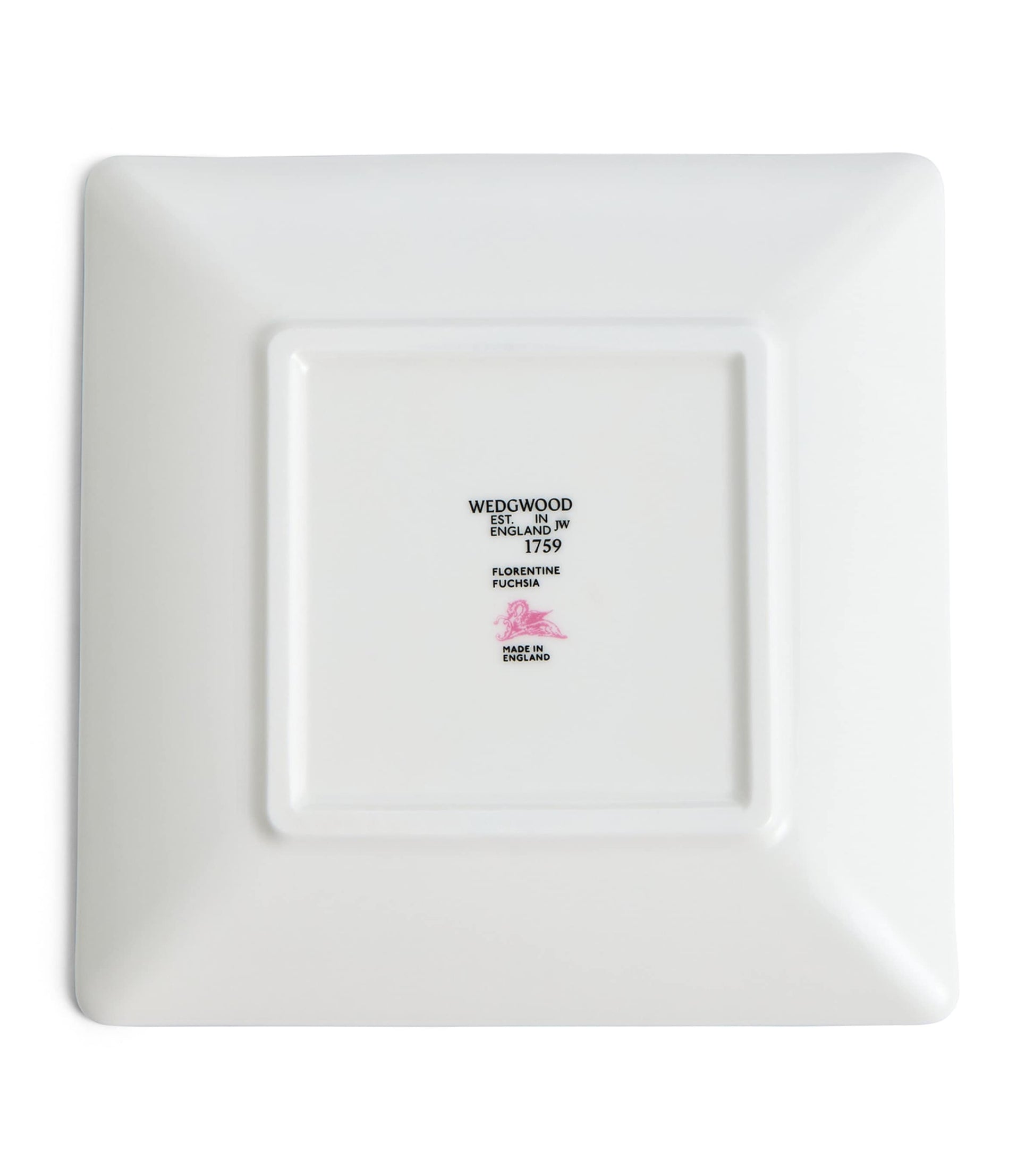 Florentine Fuchsia Square Tray (14cm)