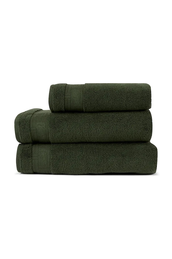 Kenzo KWEAVE Haki Küçük Pamuklu Havlu 55 x 100 cm
