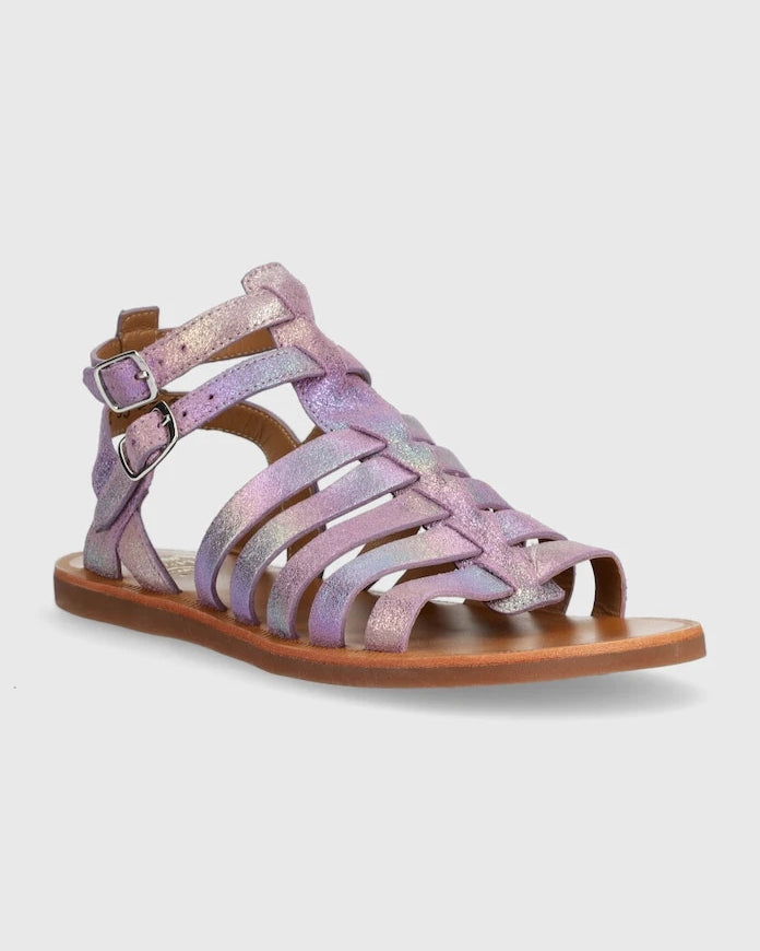 Pom D'api Süet Çocuk Sandaletleri