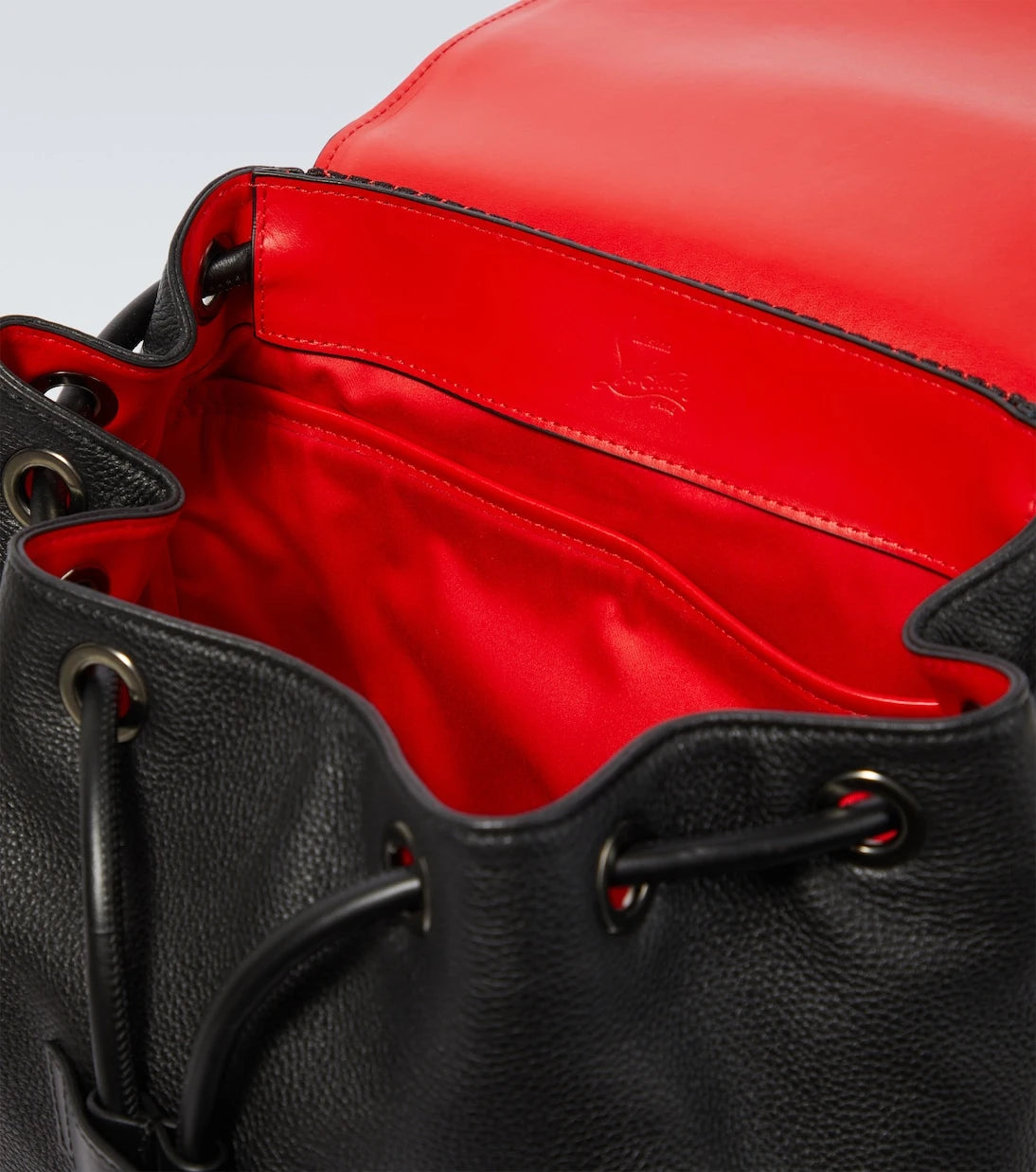 Christian Louboutin - Explorafunk logo leather backpack