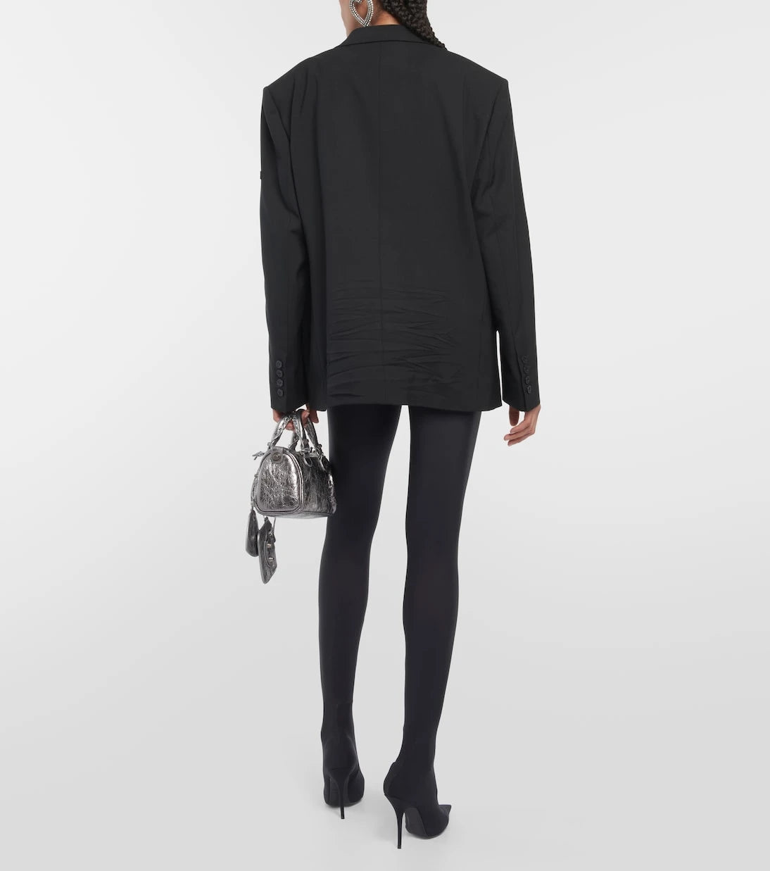 Balenciaga - بليزر صوف