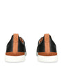 Leather Triple Stitch Sneakers