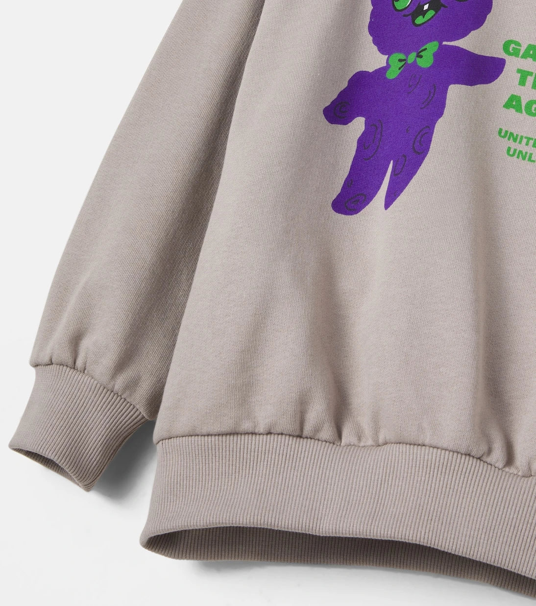 Mini Rodini - Alien cotton jersey sweatshirt