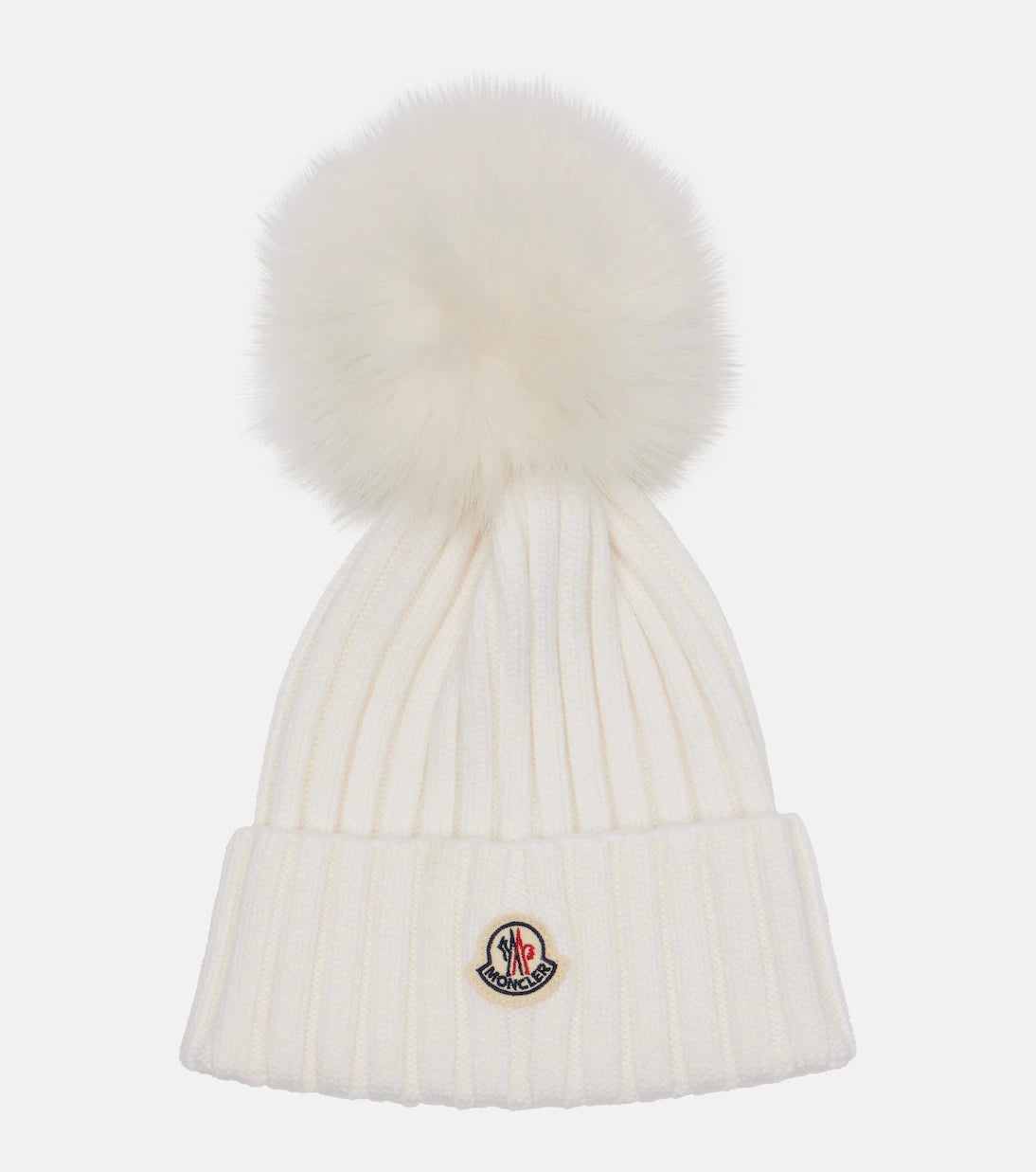 Moncler - Ribbed-knit virgin wool beanie