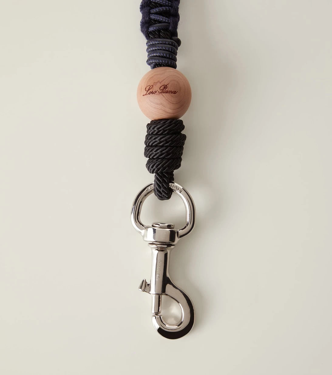 Loro Piana - Leather and cashmere dog leash