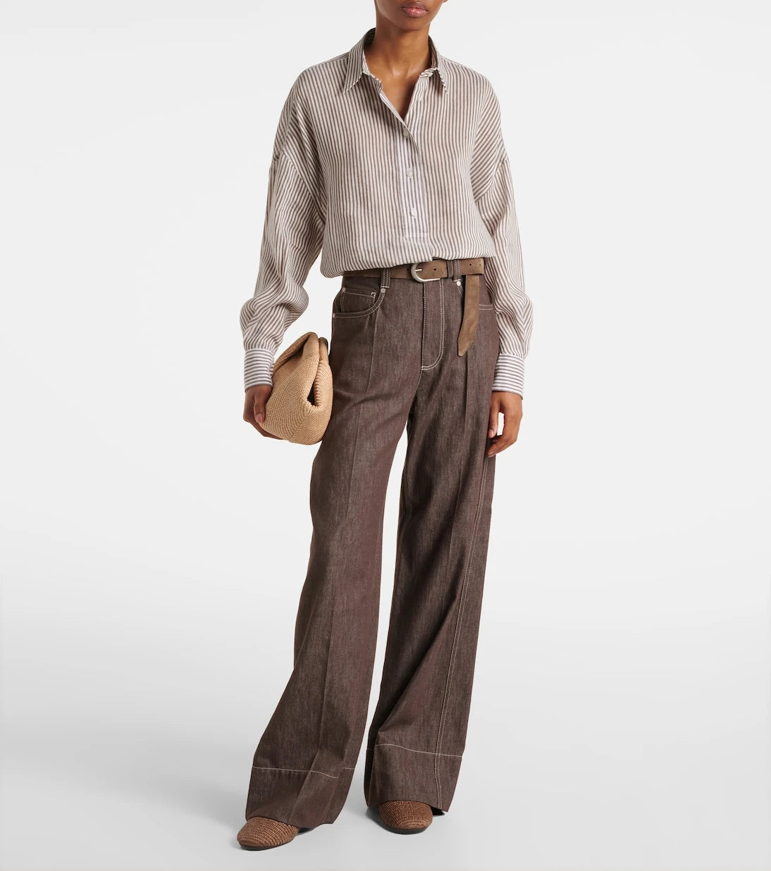 Brunello Cucinelli - Monili mules