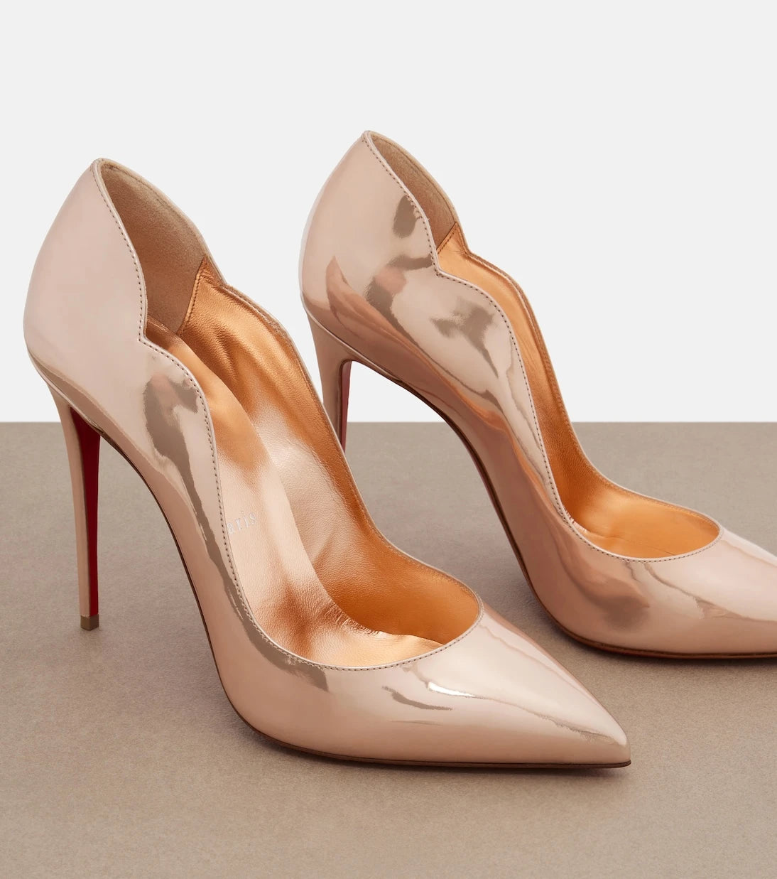 Christian Louboutin - Hot Chick patent leather pumps
