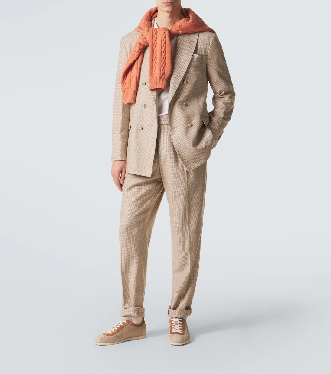 Brunello Cucinelli - Suede sneakers