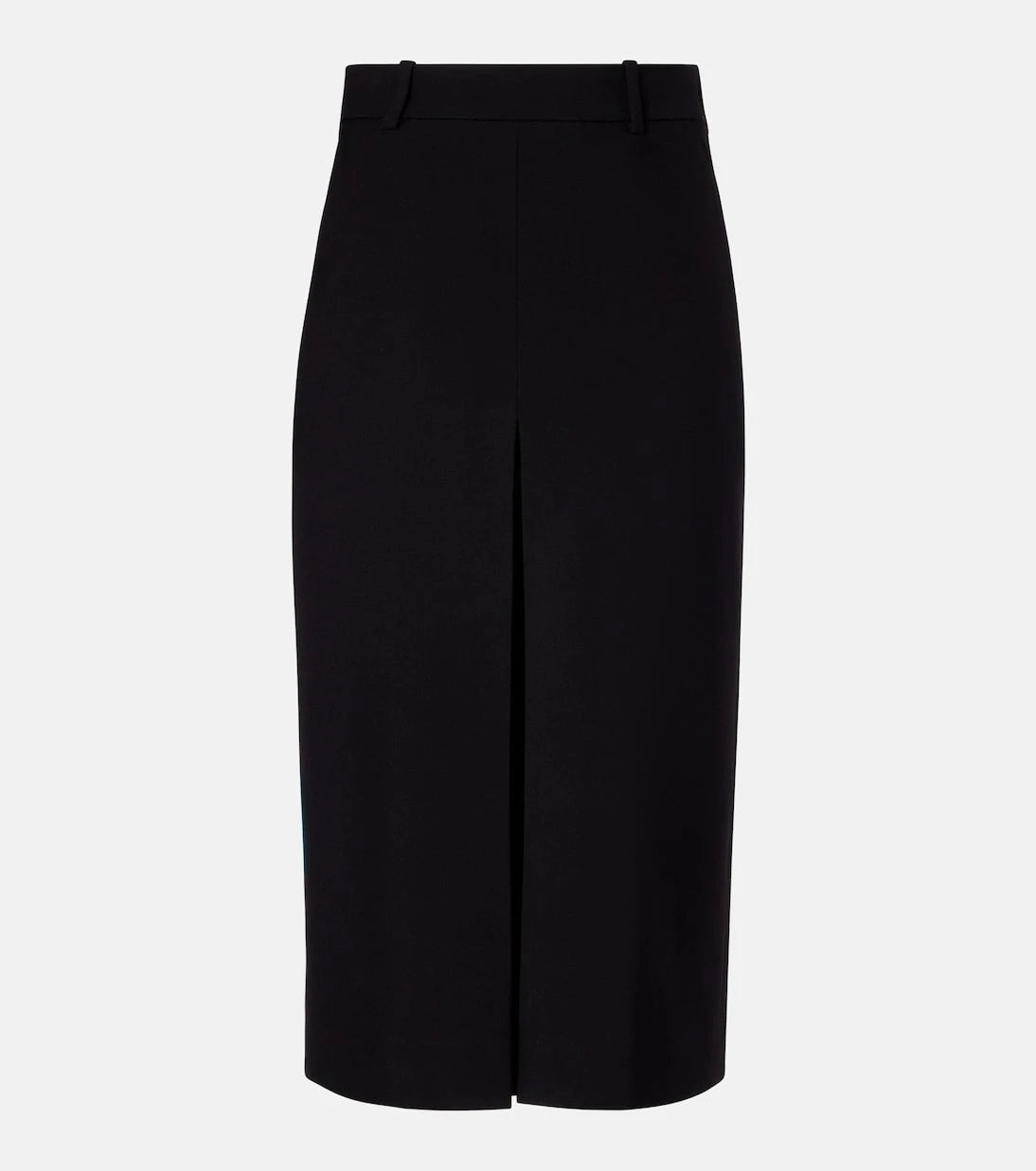 Saint Laurent - Mid-rise wool culottes