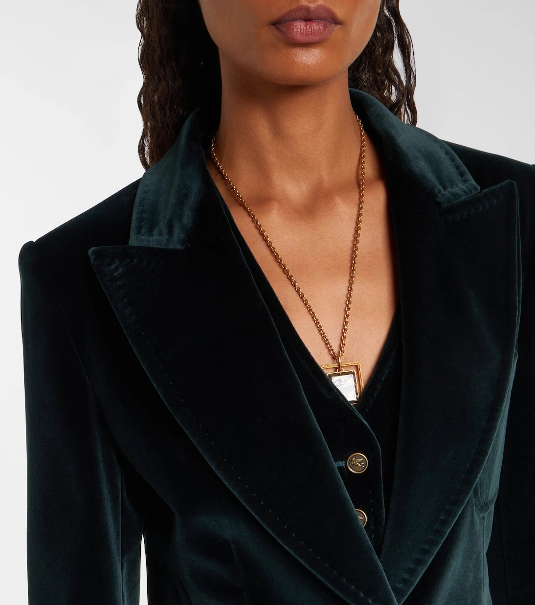 Etro - Cotton velvet blazer