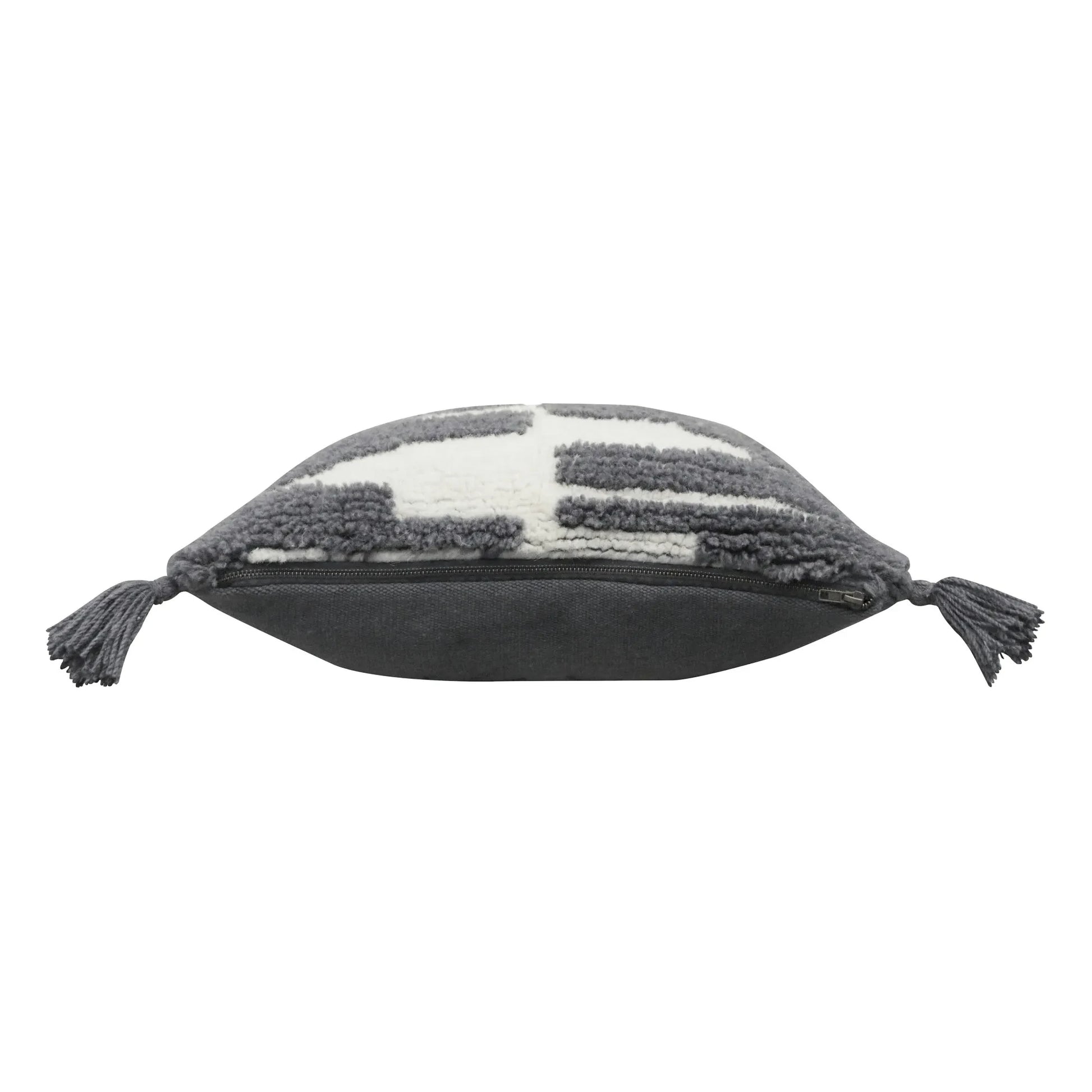Lorena Canals x Smallable - Zagros Square Cushion - Smallable x Lorena Canals | Charcoal grey