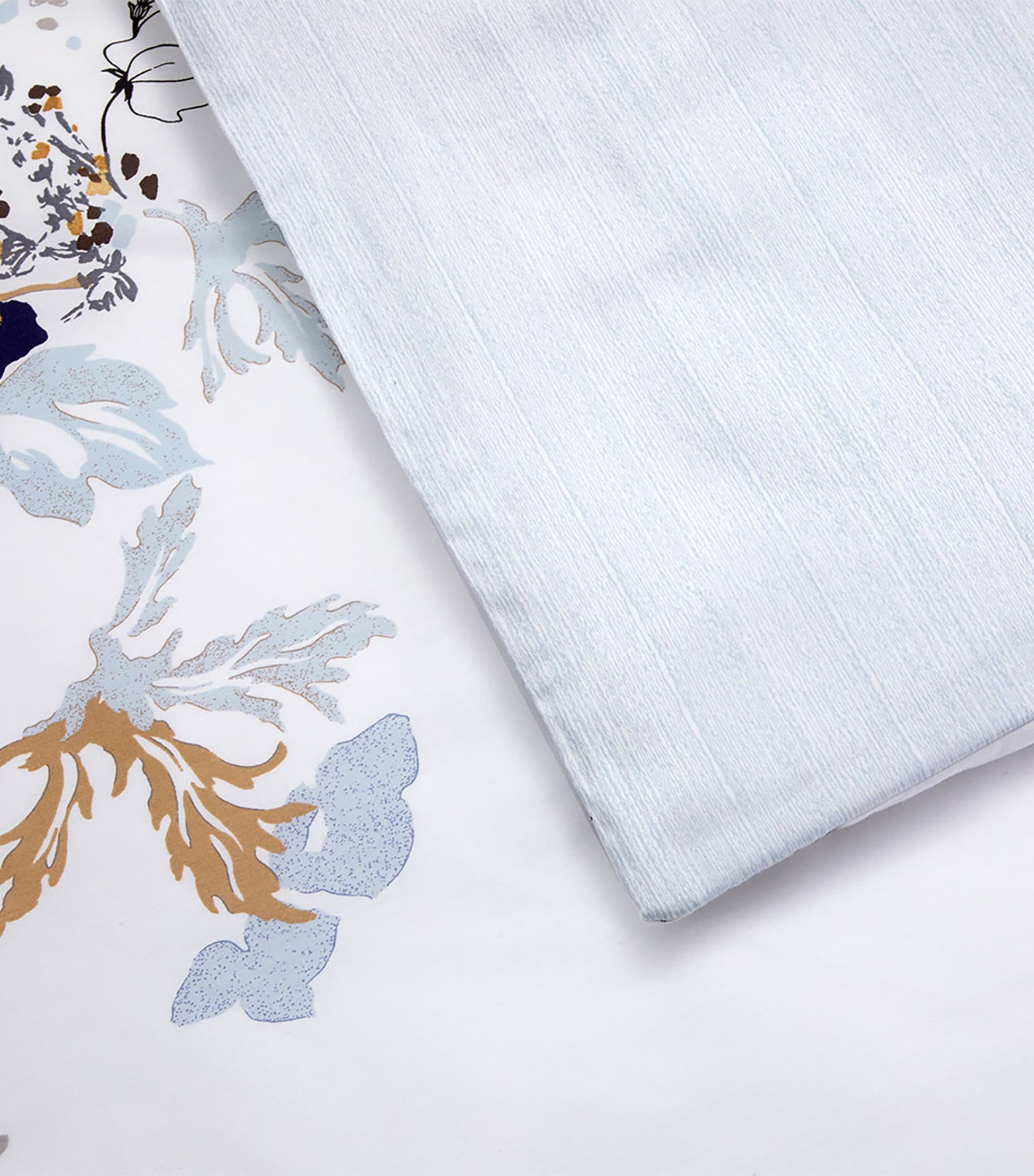 Yves Delorme Organic Cotton Eclipses Double Duvet Cover (200cm x 200cm)