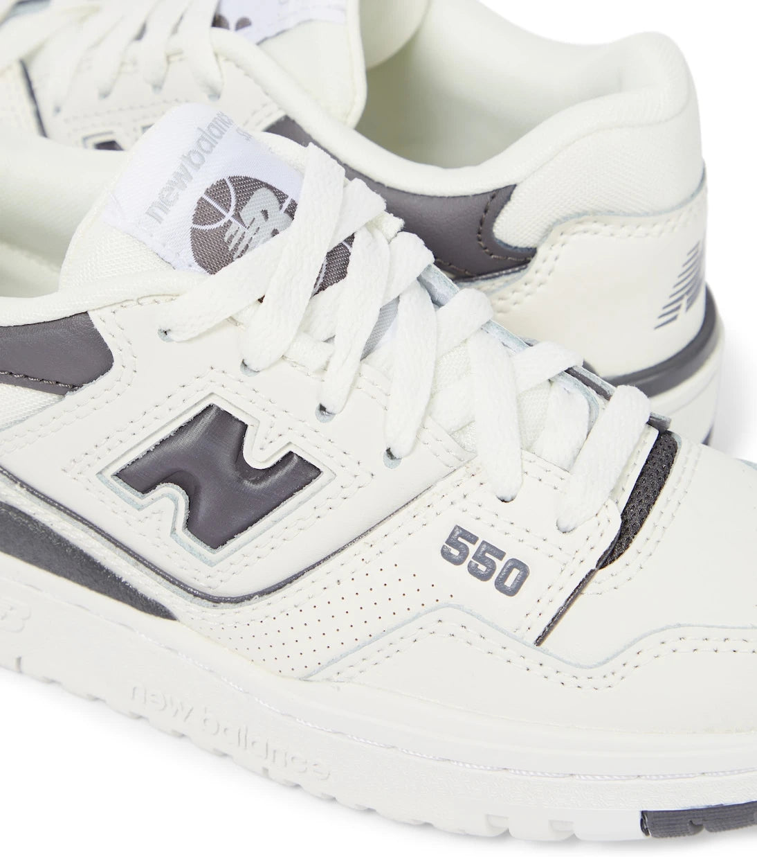New Balance Kids - 550 leather sneakers