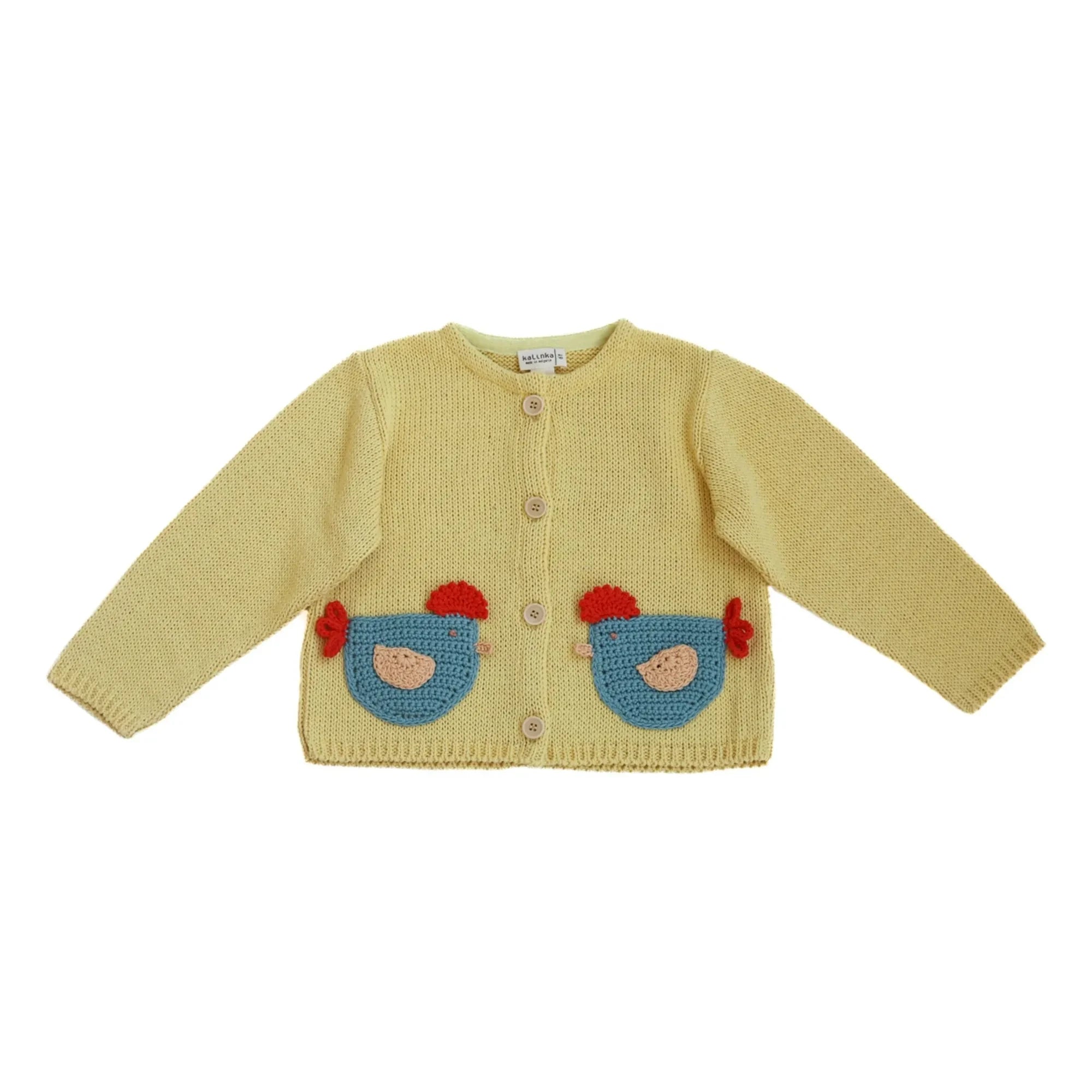 Kalinka - Arda cardigan  | Yellow