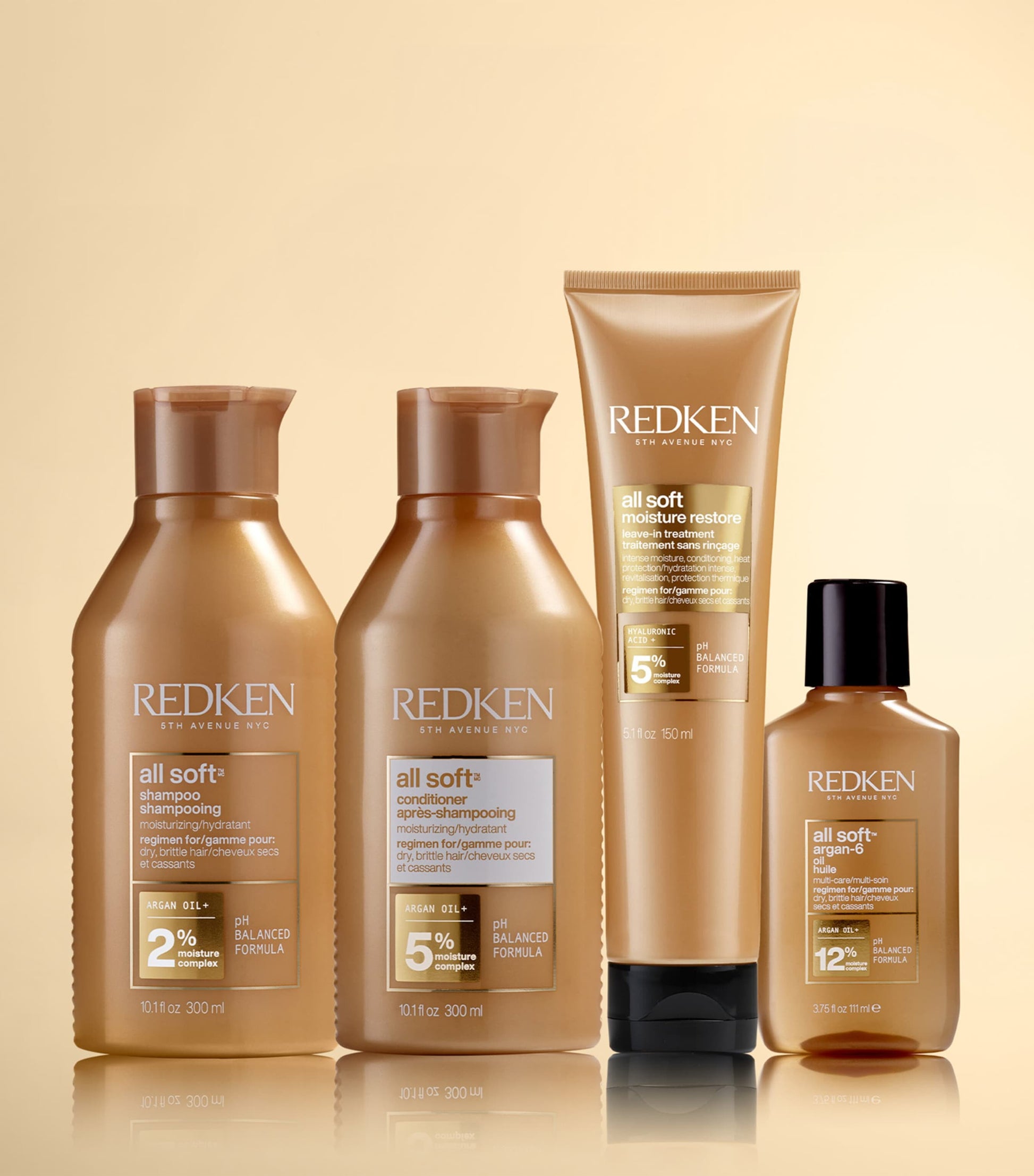 Redken All Soft Shampoo (300ml)