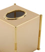 ZODIAC Cylinder Gold-Plated Tissue Box