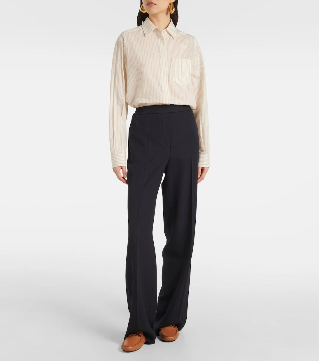 Tod's - Wool wide-leg pants