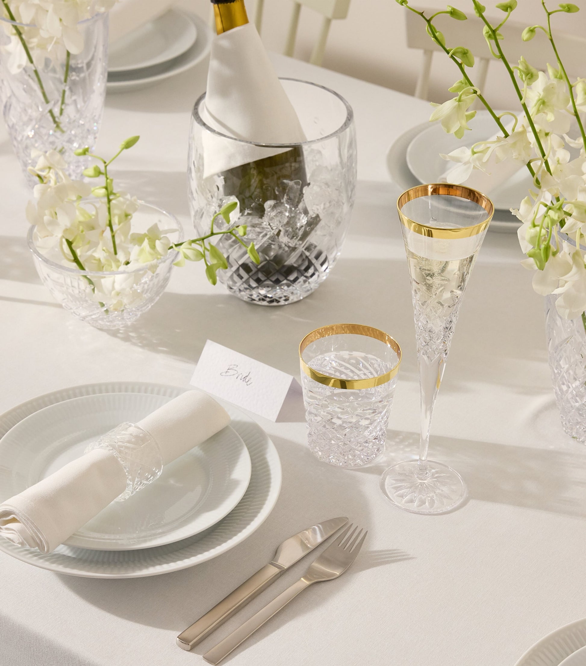 Set of 2 Celebrations Toasting Flutes (185ml)