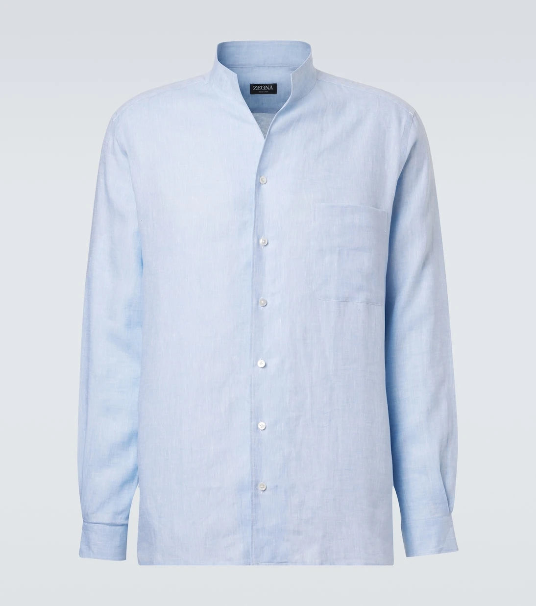 Zegna - Linen chambray shirt