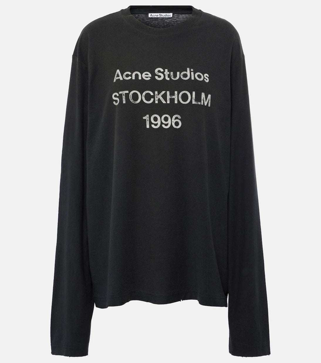 Acne Studios - Logo cotton-blend top