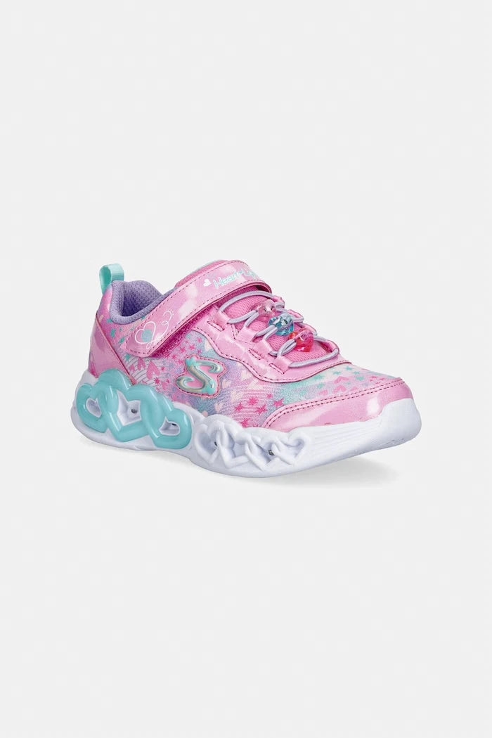 Skechers INFINITE HEART LIGHTS - HEART маратонки за деца