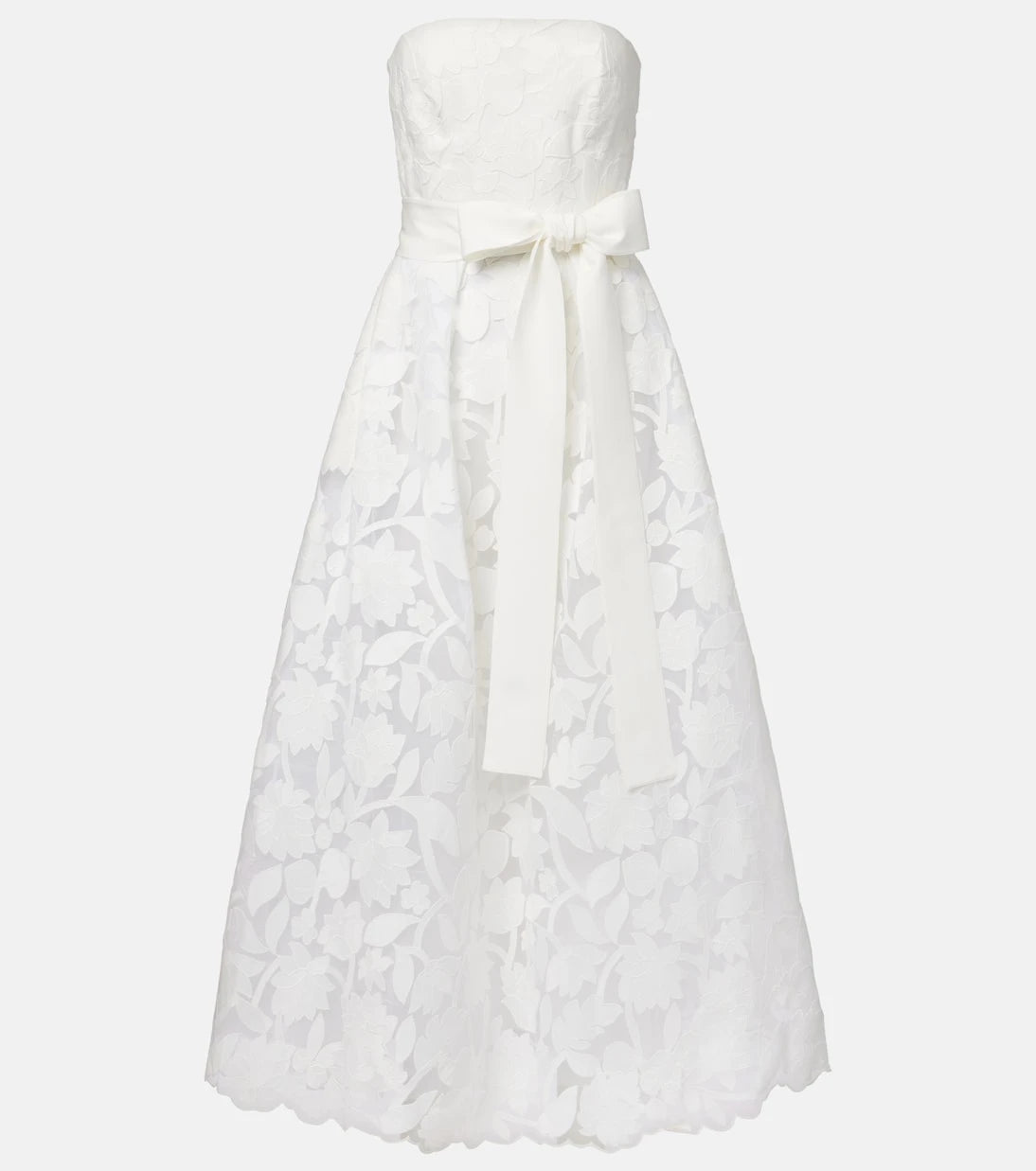 Elie Saab - Embroidered tulle gown