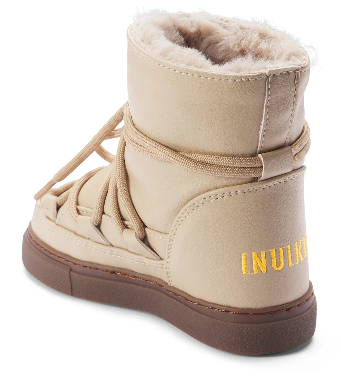 Inuikii Kids - Grape faux leather snow boots
