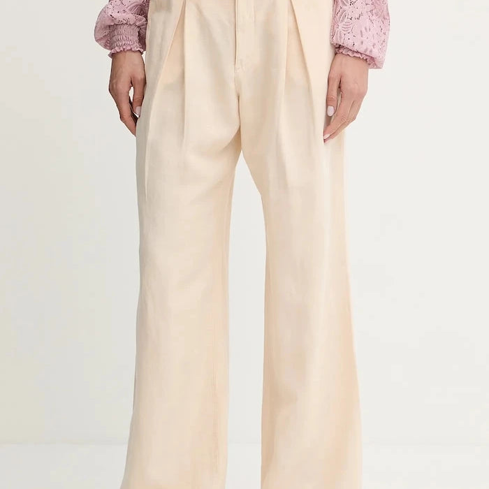Панталон с лен Guess SHAYE