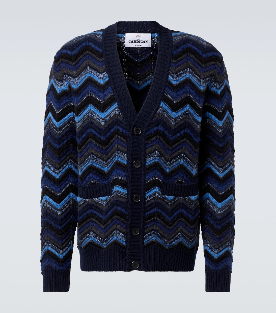 Missoni - Zigzag wool-blend cardigan