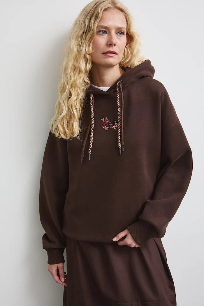 Kadın kapüşonlu sweatshirt Medicine