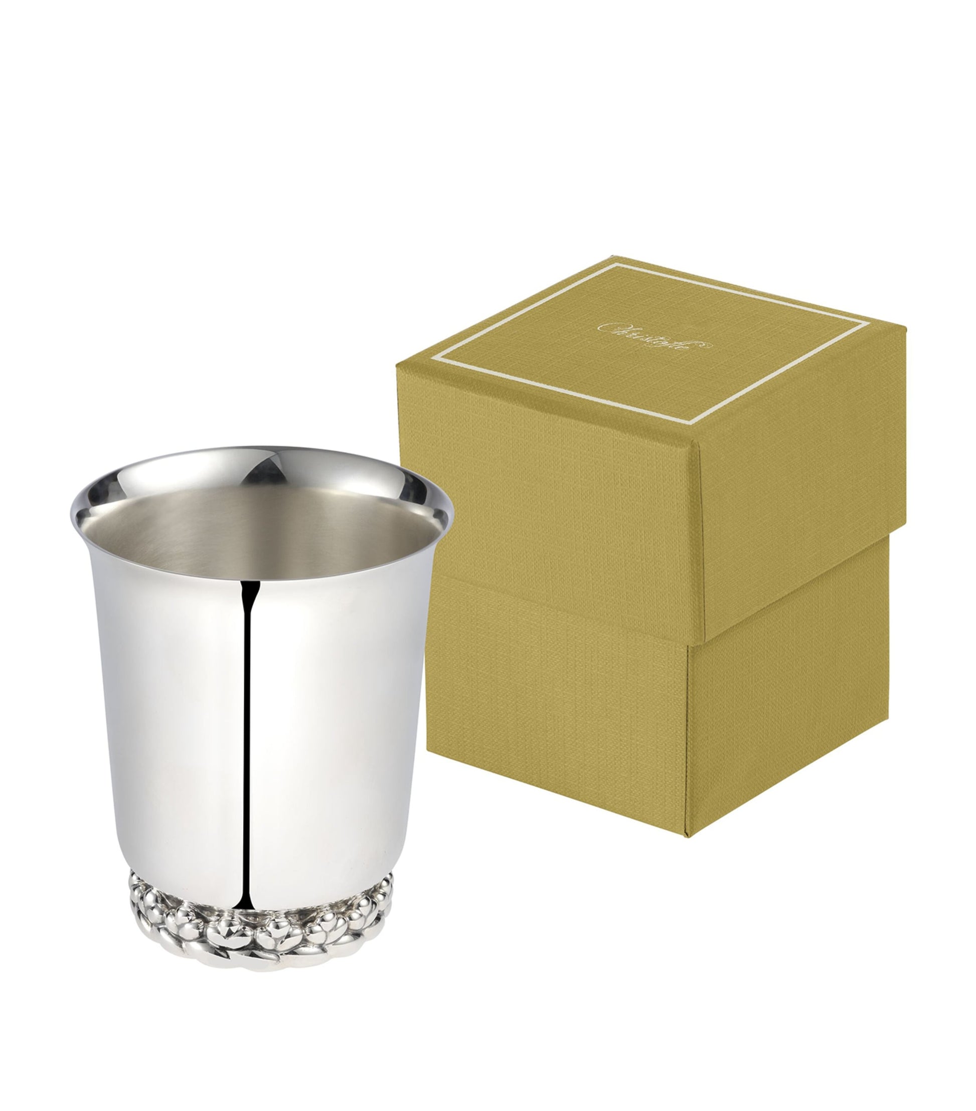 Christofle Silver-Plated Babylone Tumbler