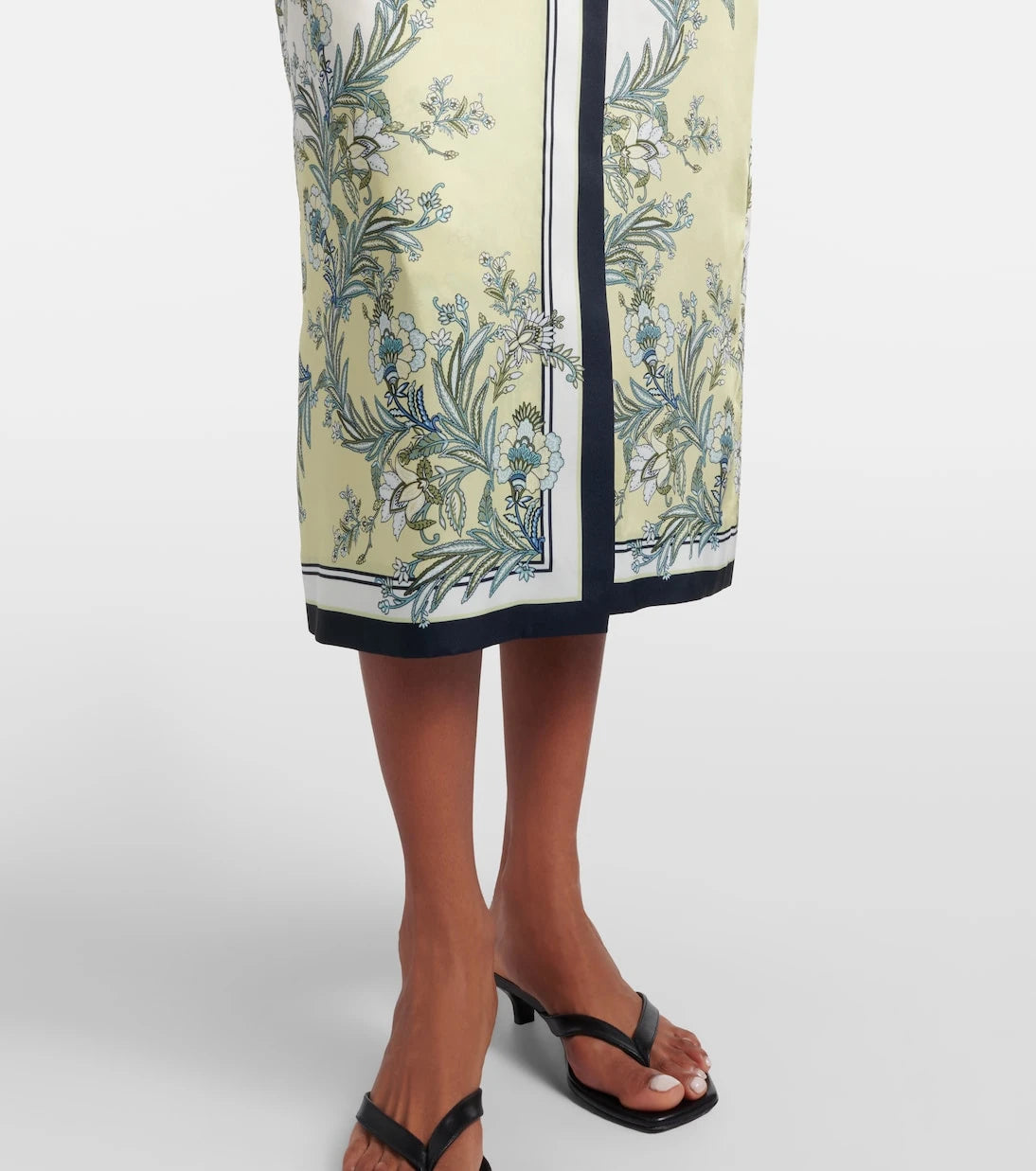 Veronica Beard - Kaliza floral twill midi dress