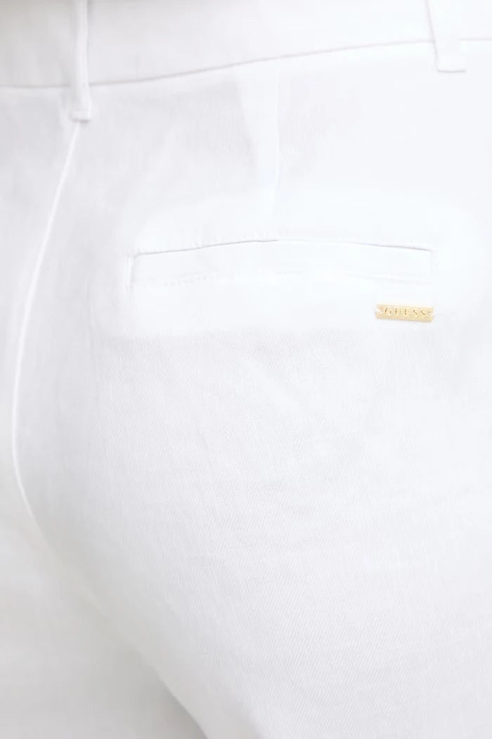 Guess kadın keten düz pantolon CARLA