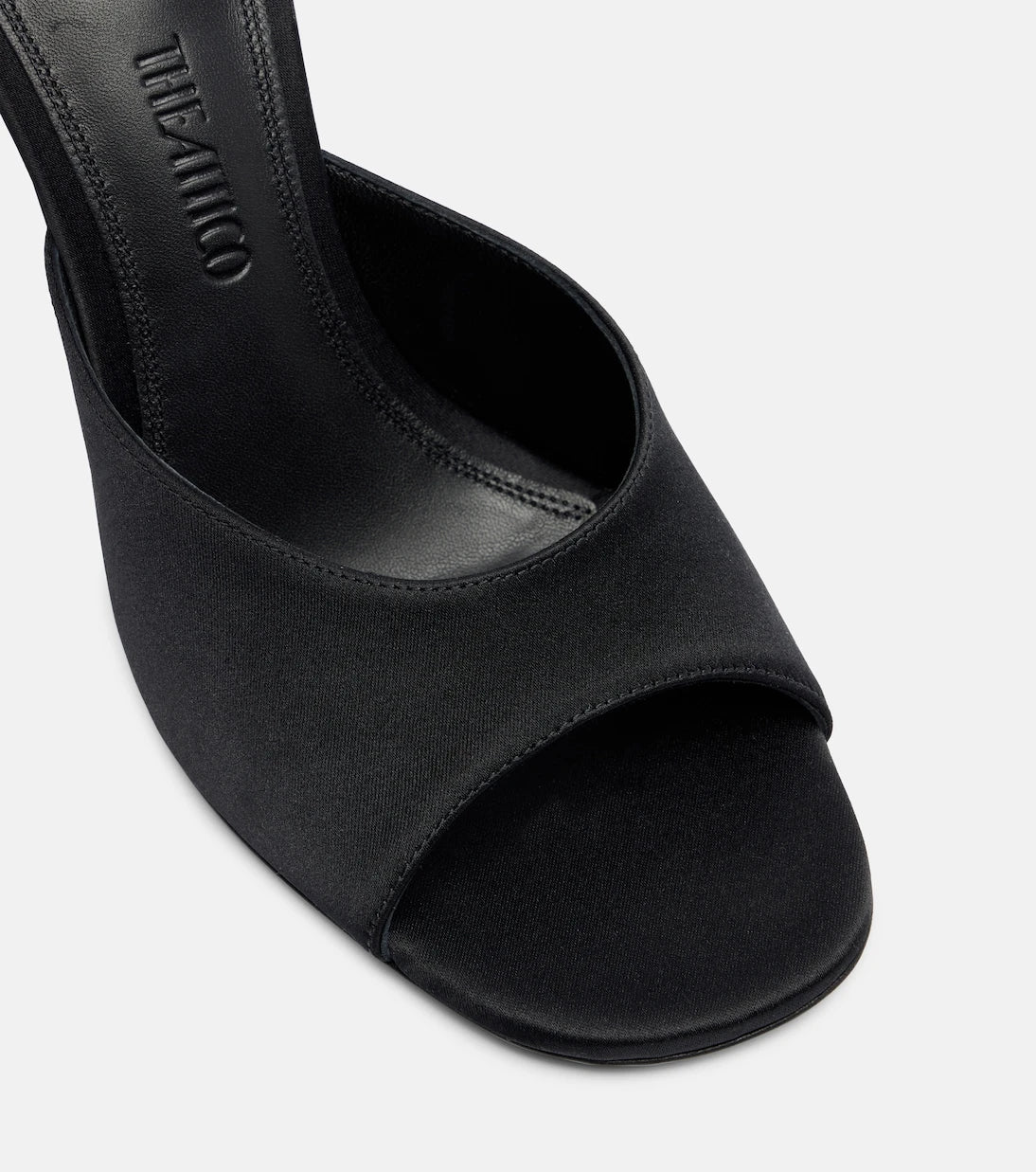 The Attico - Betta satin mules