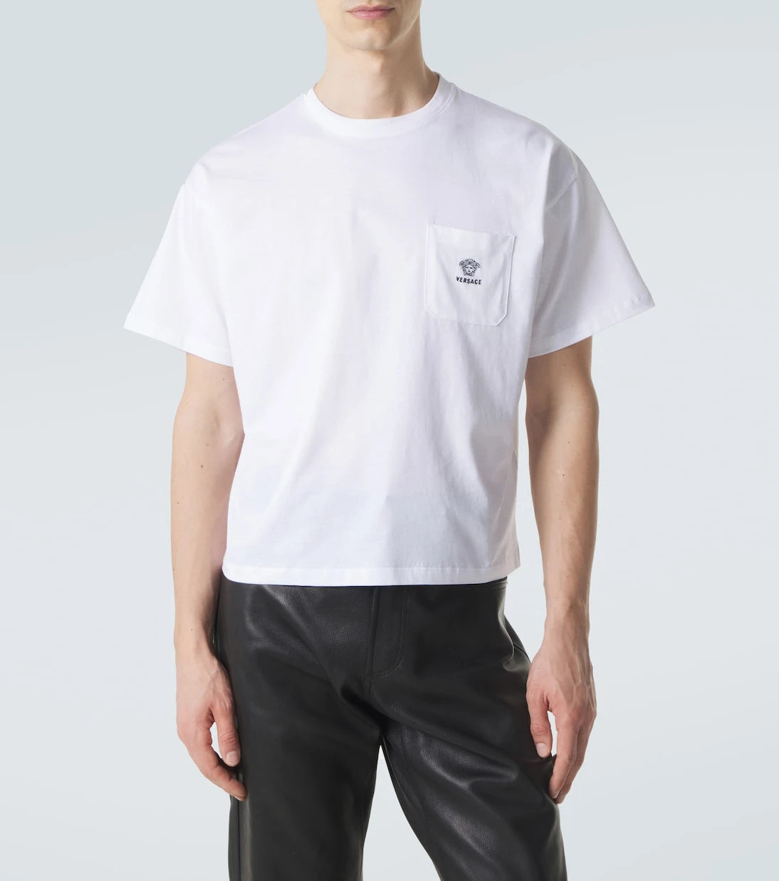 Versace - Medusa cotton jersey T-shirt