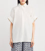 Weekend Max Mara White Cotton Poplin Top