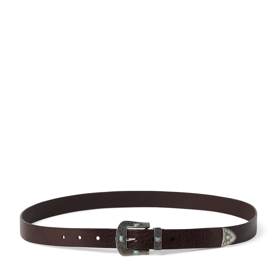 Calfskin Western Belt