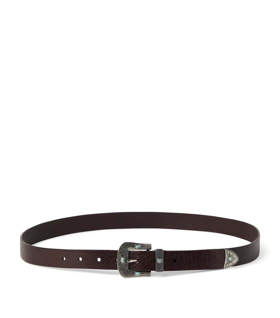 Calfskin Western Belt