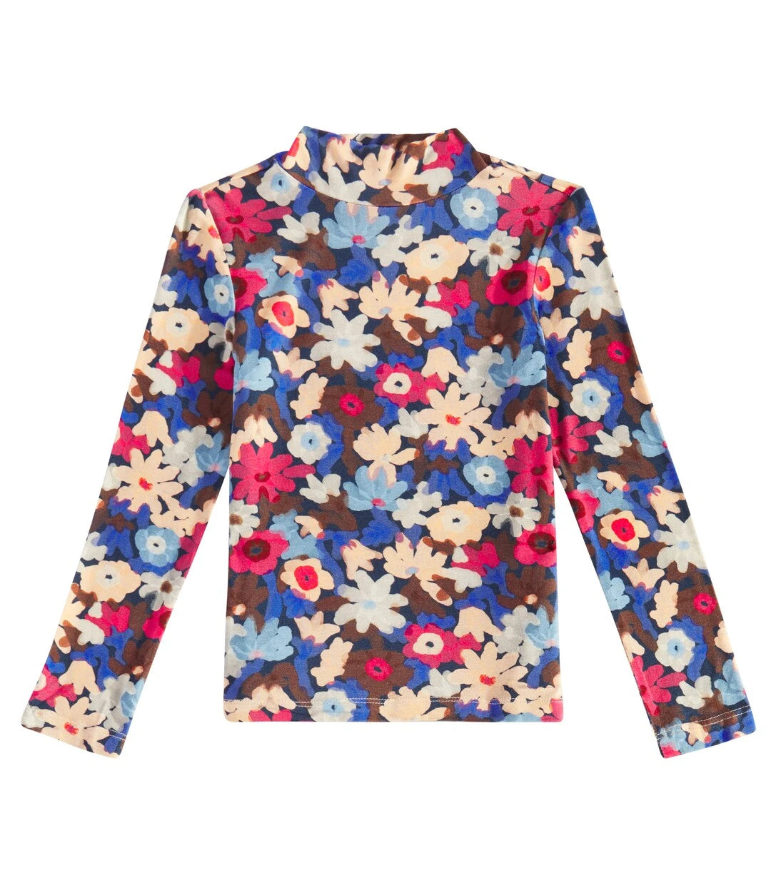 Scotch & Soda Kids - Floral printed jersey top