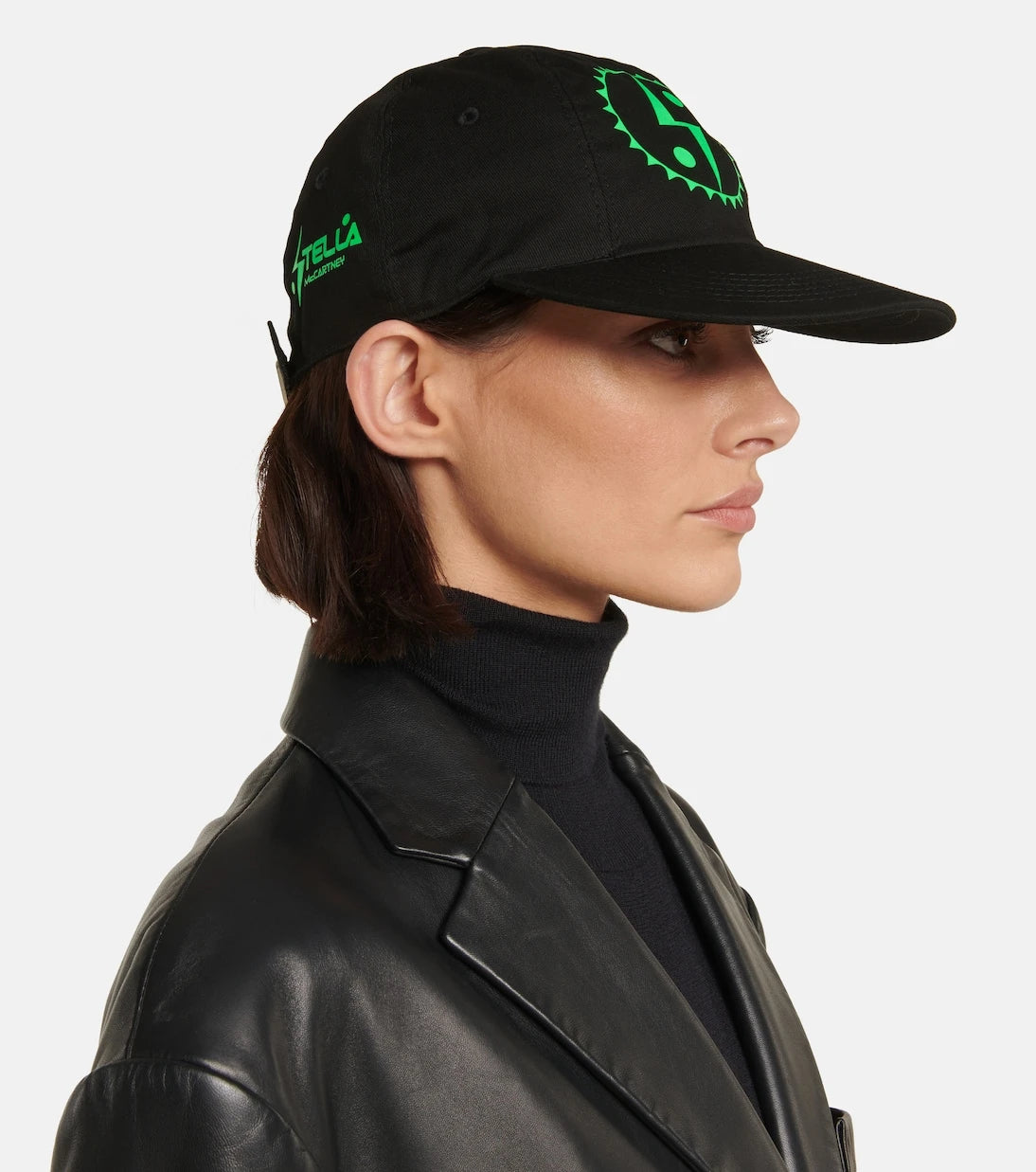 Stella McCartney - Logo cotton canvas cap