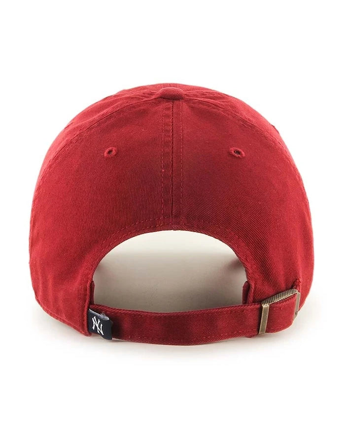 Памучна шапка с козирка 47 brand MLB New York Yankees