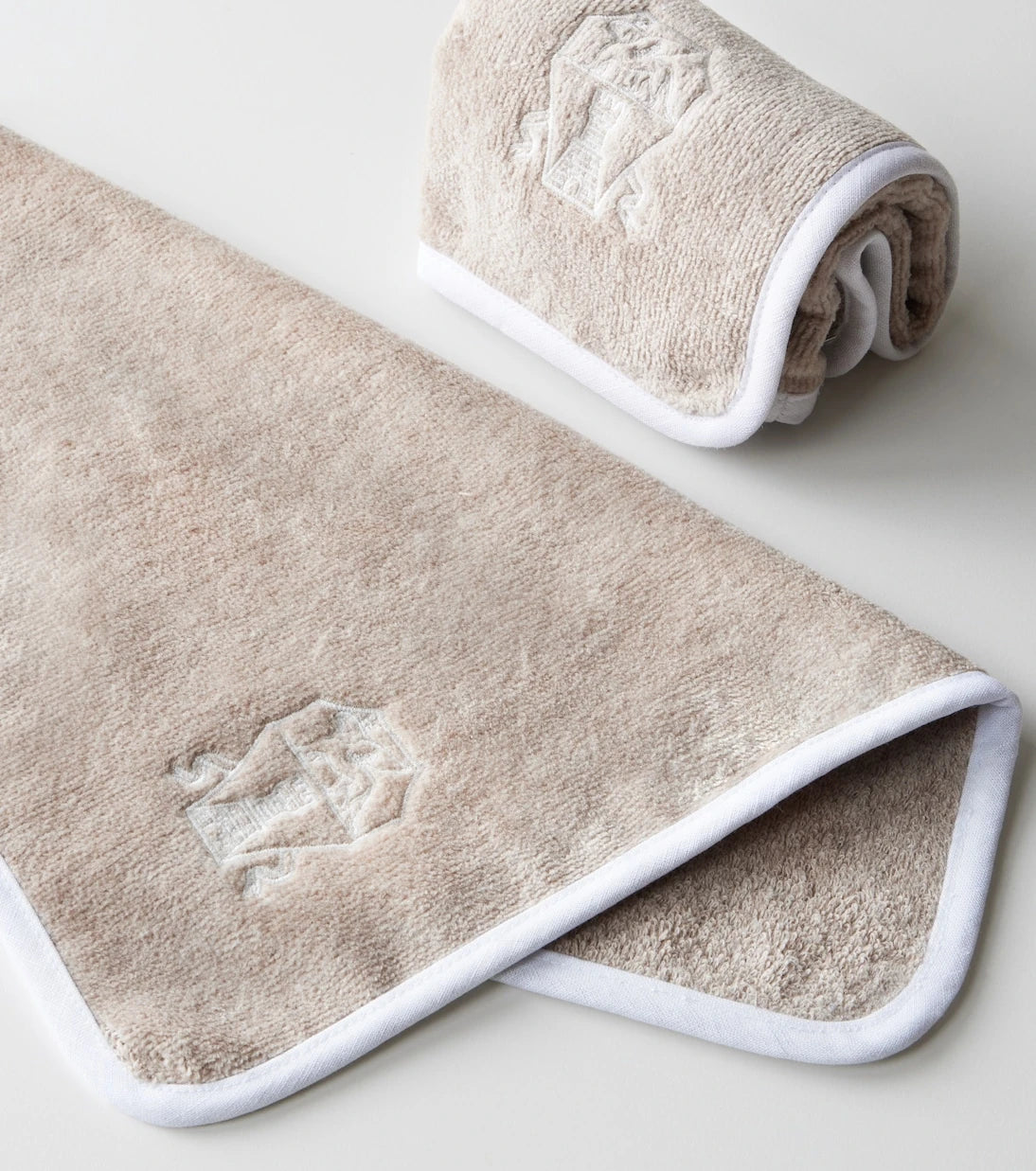 Brunello Cucinelli - Set of 2 cotton terry face towels