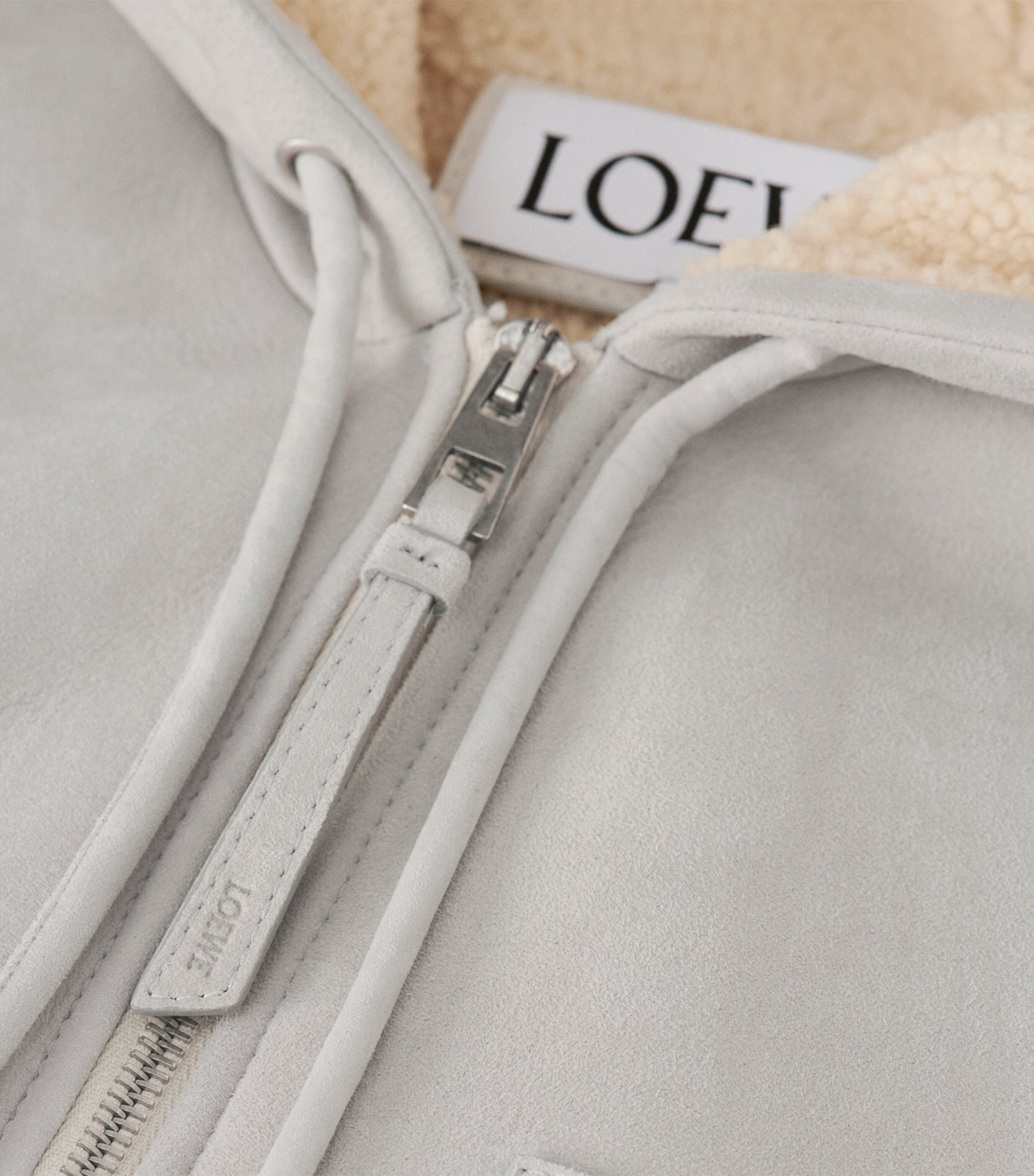 LOEWE Grey Lambskin Gilet