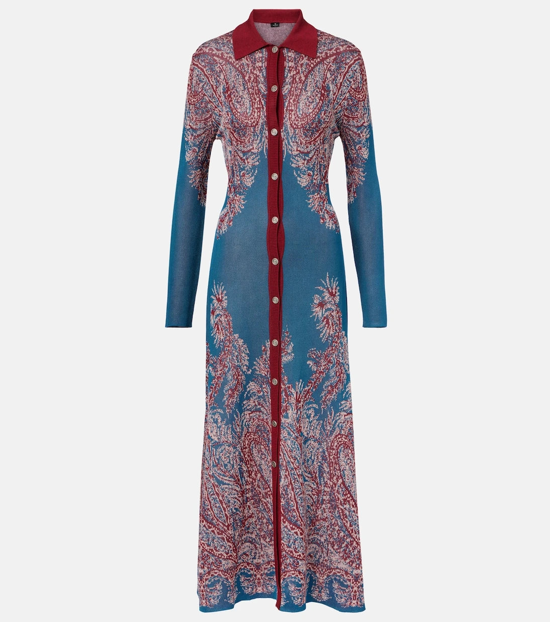 Etro - Paisley jersey shirtdress